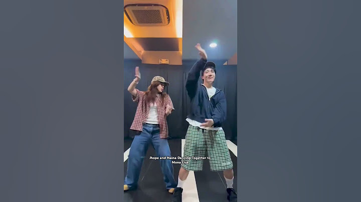 Jhope and Naina Dancing Together to Mona Lisa ✨