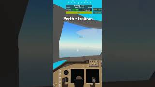 PTFS Perth to Izoriline | PTFS | Roblox | Flight Simulator | Flying