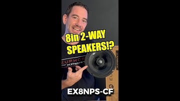 Check out the  8" EUPHORIA XPERT EX8NPS loudspeakers