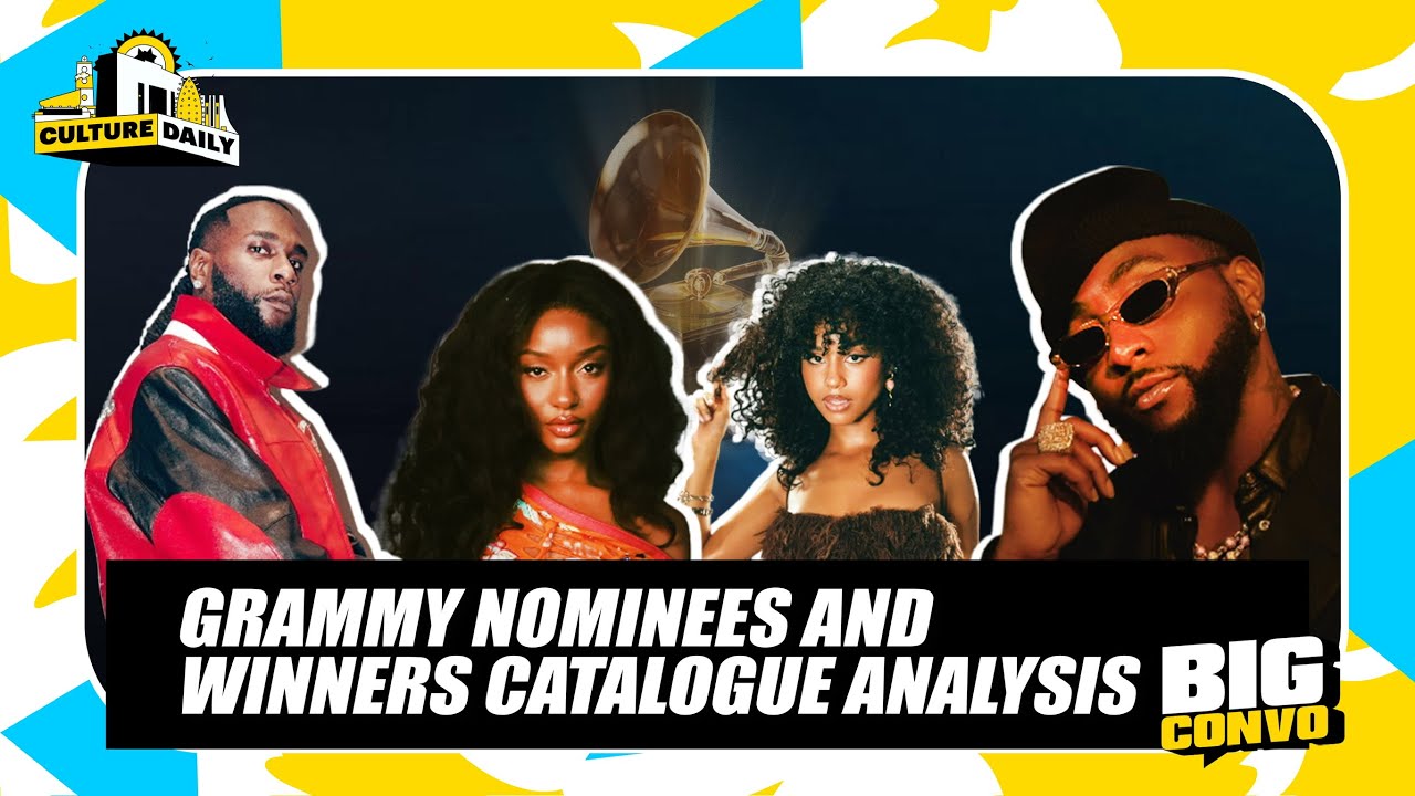 Grammy Nominees And Winners Catalogue Analysis Big Conversation YouTube