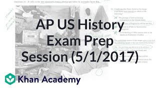 Khan Academy Live: AP US History