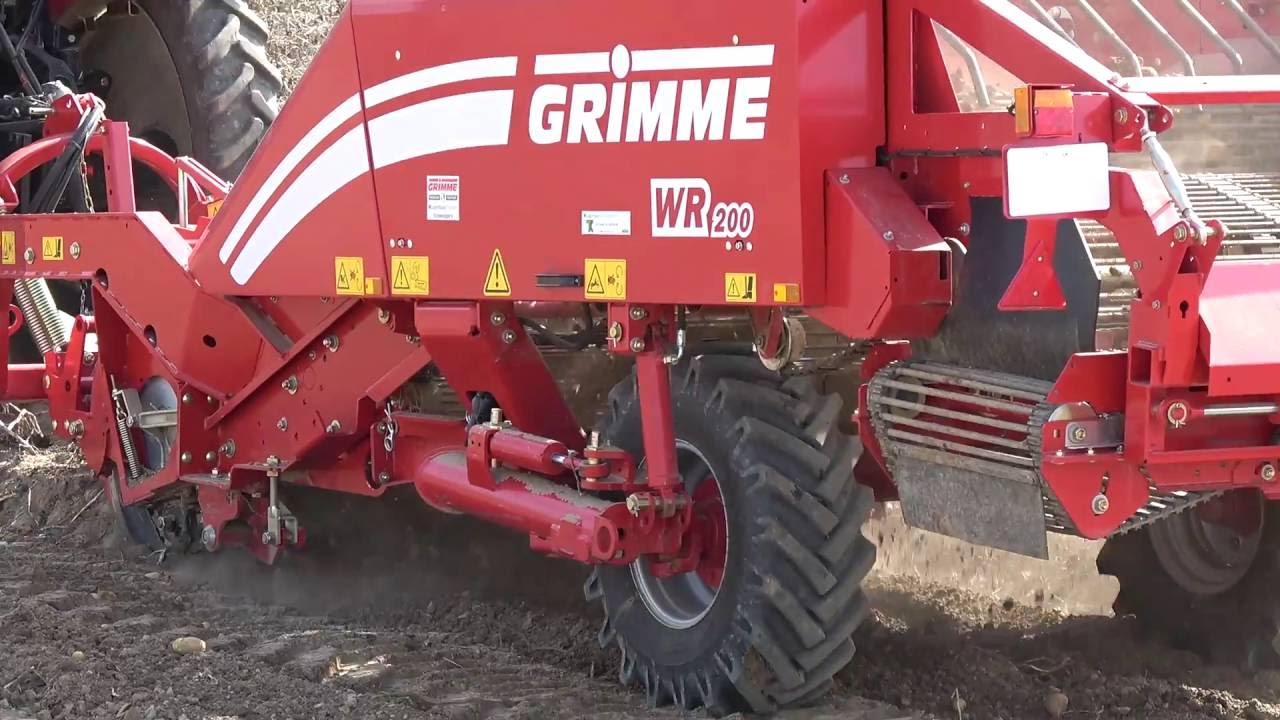Grimme WR 200 im Einsatz