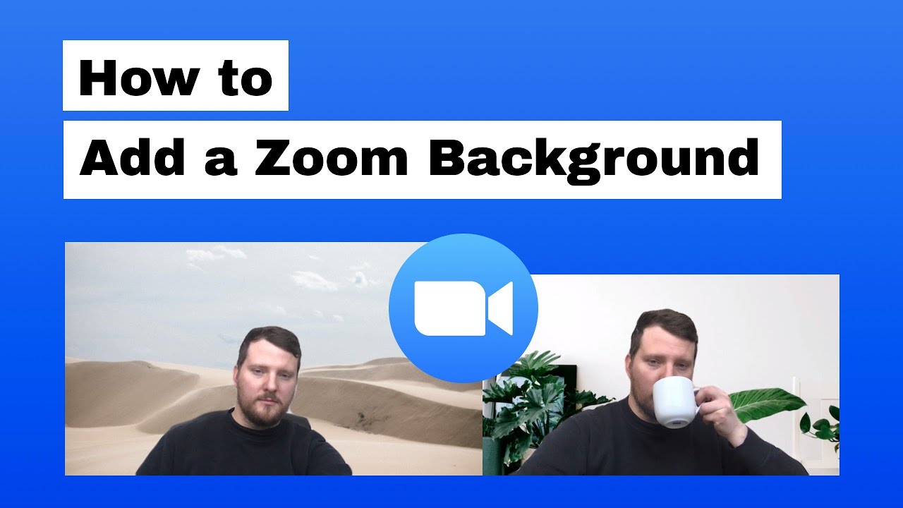 How To Change A Zoom Virtual Background Youtube