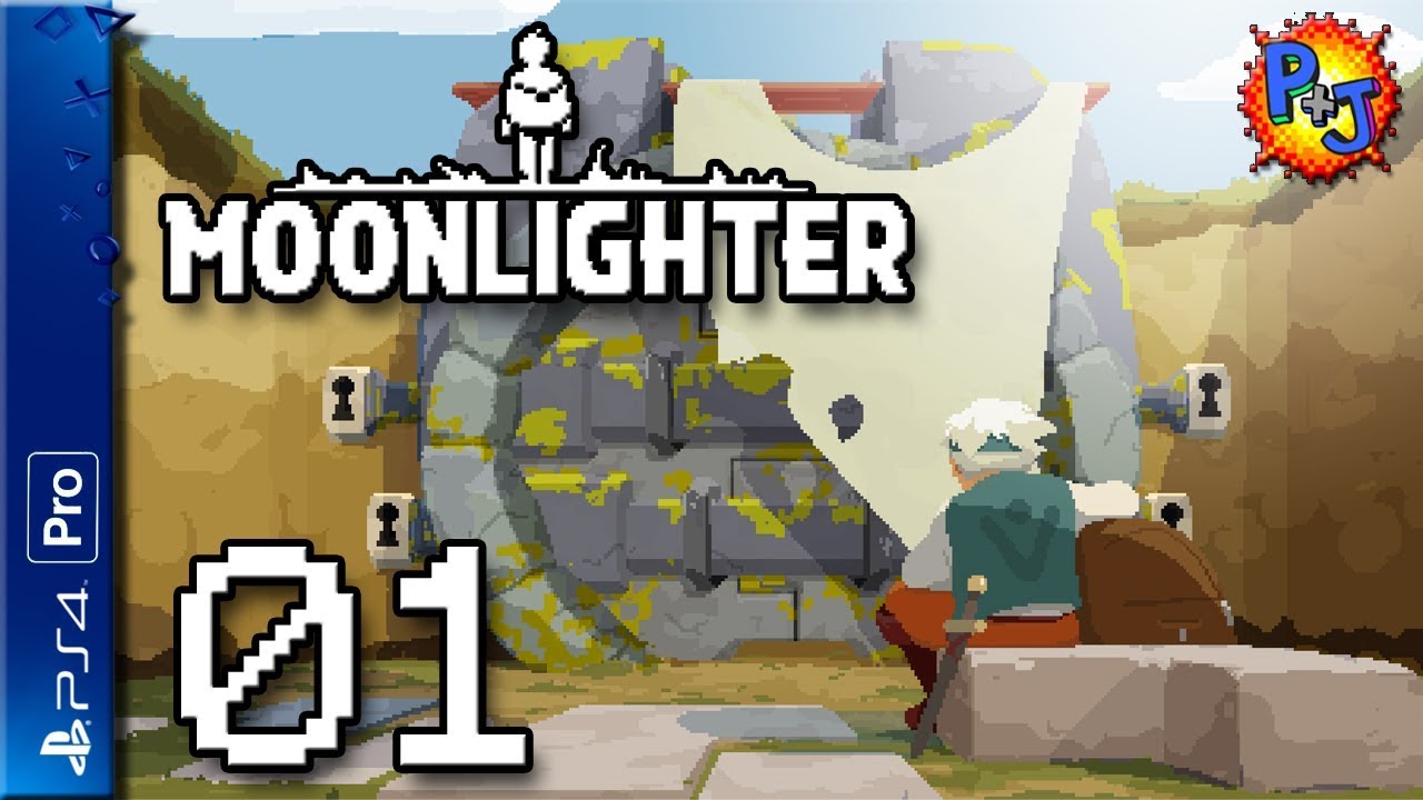 Let's Play Moonlighter | PS4 Pro Walkthrough Gameplay | Episode 1 Dungeon Diving Shopkeeper (P+J)
