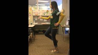 Cassidy sweet 16 flash mob 4