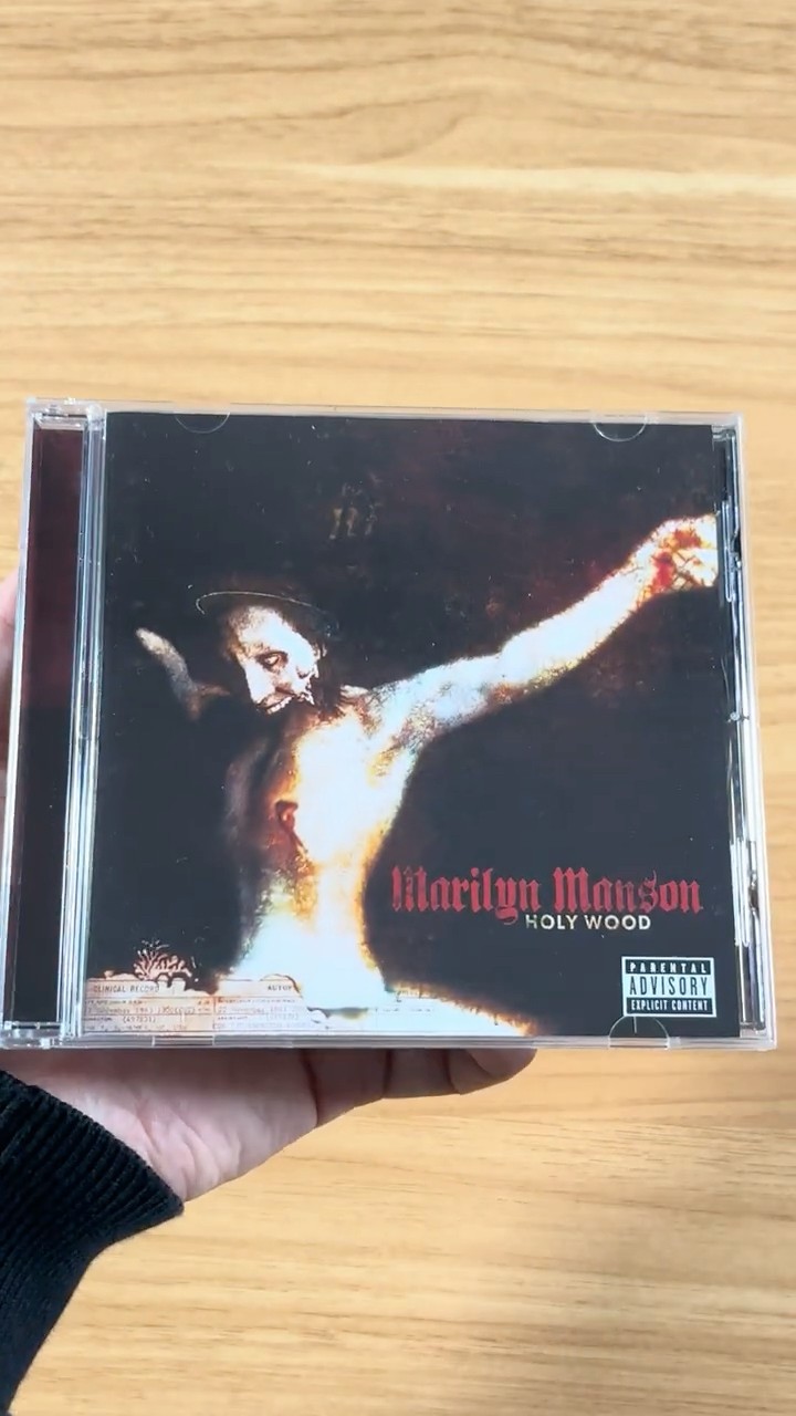 Marilyn Manson - Holy Wood CD Unboxing - YouTube