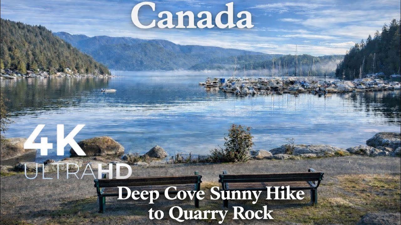 Sunny Hike Adventure to Quarry Rock | Deep Cove, Vancouver