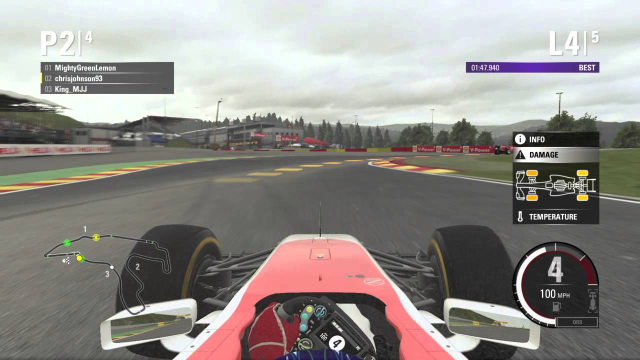 F1™ 2015 Broken Corner Cut System
