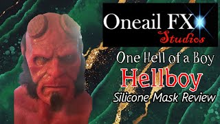 Oneail Fx Studios One Hell Of A Boy Aka Hellboy Silicone Mask Review 2021