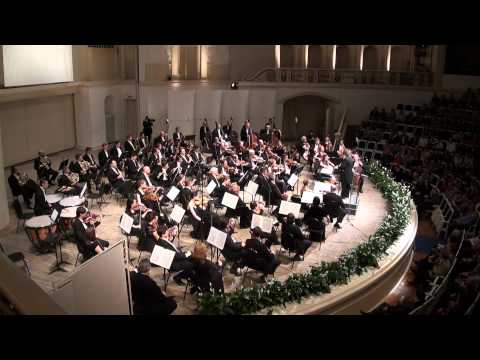 Glazunov Symphony No4 RNO José Serebrier, one camera's HD video