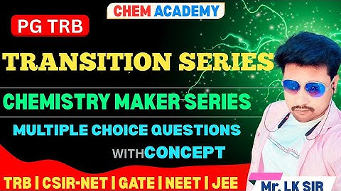 d-BLOCK ELEMENTS PROPERTIES | TRANSITION SERIES | OXIDATION STATE | TRB | NEET | JEE | CHEMISTRY