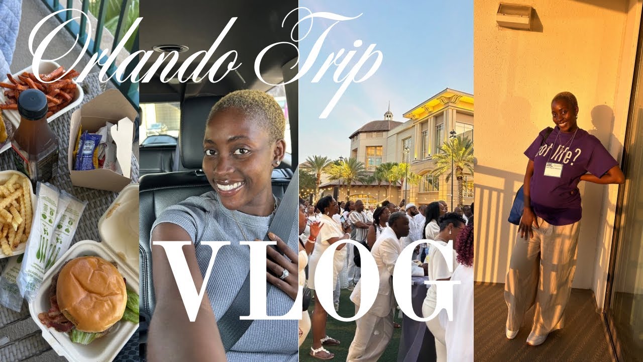 Orlando Business Trip Vlog | traveling while pregnant, black business owners in finance and more!
