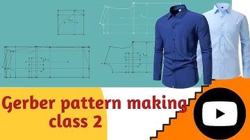 Gerber pattern making class 2. Gerber software Training. Bangla tutorial. Cad software. Cad & 3D.