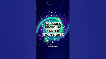 Some Galaxies Move Faster Than the Speed of Light