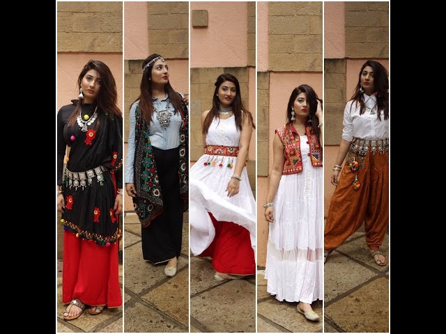 Navratri Outfit Ideas 2017 ♡ | Shreeja Bagwe - YouTube