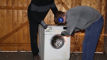 Making of Washing Machine Remote Controlled | Waschmaschine ferngesteuert