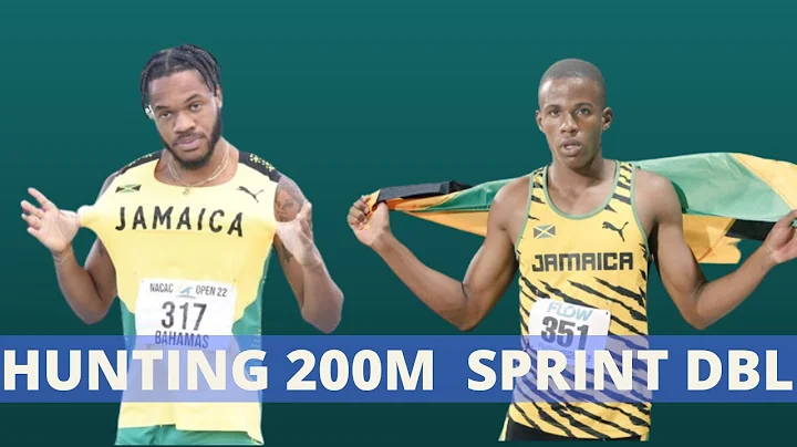 Andrew Hudson & Nigel Ellis Hunt 200m Sprint Doubl...