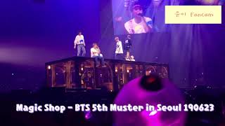 FANCAM | BTS 5th MUSTER 190623 MAGIC SHOP