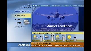 Weatherscan Dense Fog Advisory Tinley Park IL 4 41AM CDT