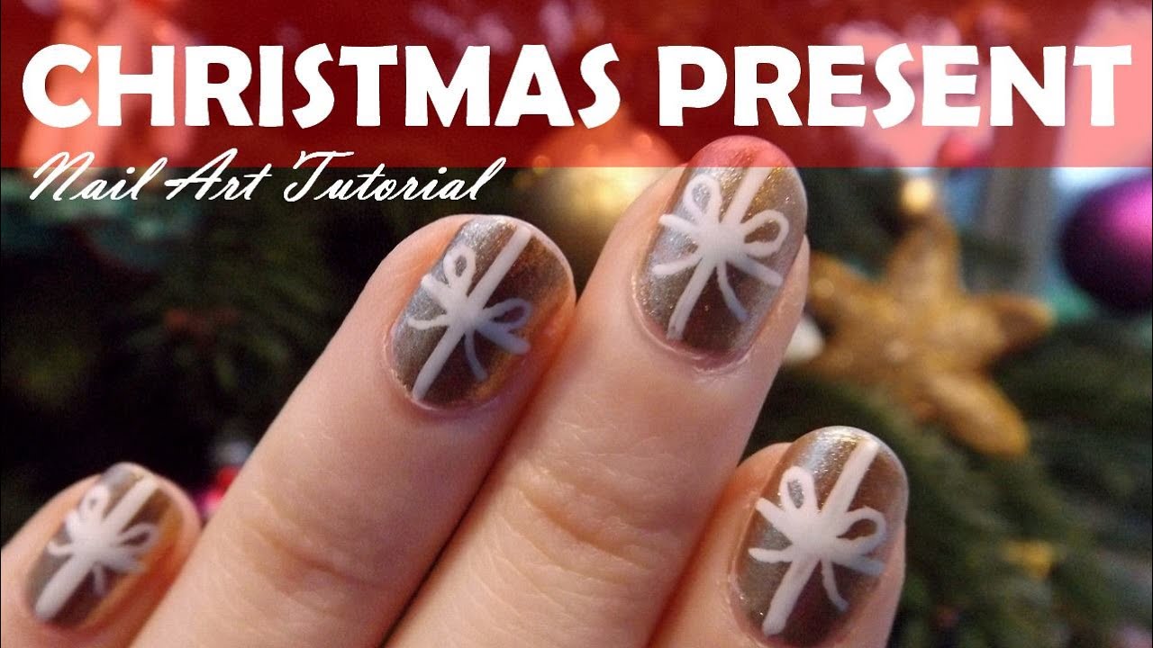 1. "Christmas Present Nail Art Ideas" - wide 2