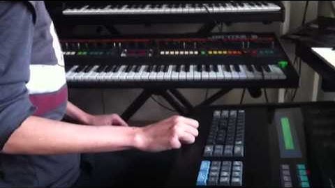 YAMAHA QX-1: "typing" a midi sequence