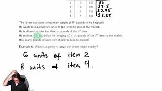Greedy Algorithms 5 - Fractional Knapsack