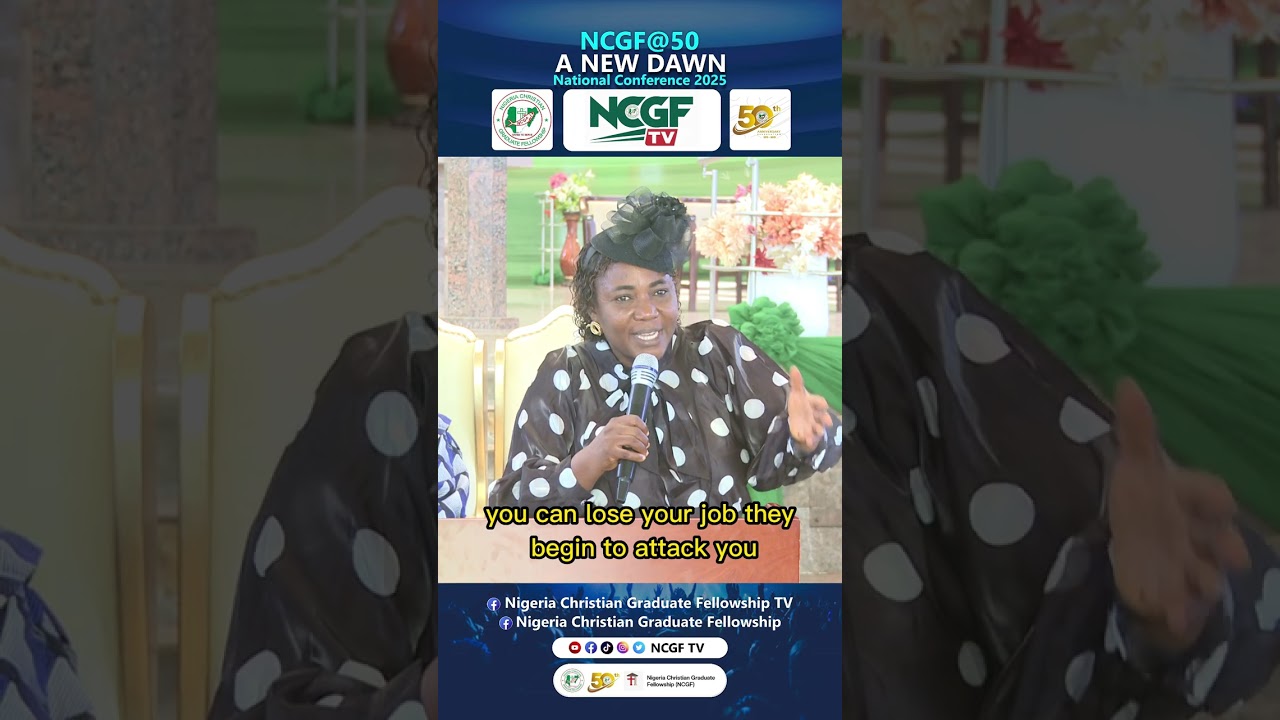 The Attitude of the Righteous Tribe by Pst/Mrs Ogbebor. || NCGF@50 Conference
