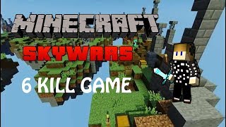 MCPE SKYWARS 6 KILL GAME.