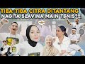 DESTA KALAH MAIN TENIS , MISKHA SEDIH! CITRA REZKY KASIH  SUPPORT!