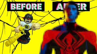 Custom Akedo Warrior Across The Spider-Verse Edition! How To Turn Chux Into Spider-Man 2099 screenshot 5