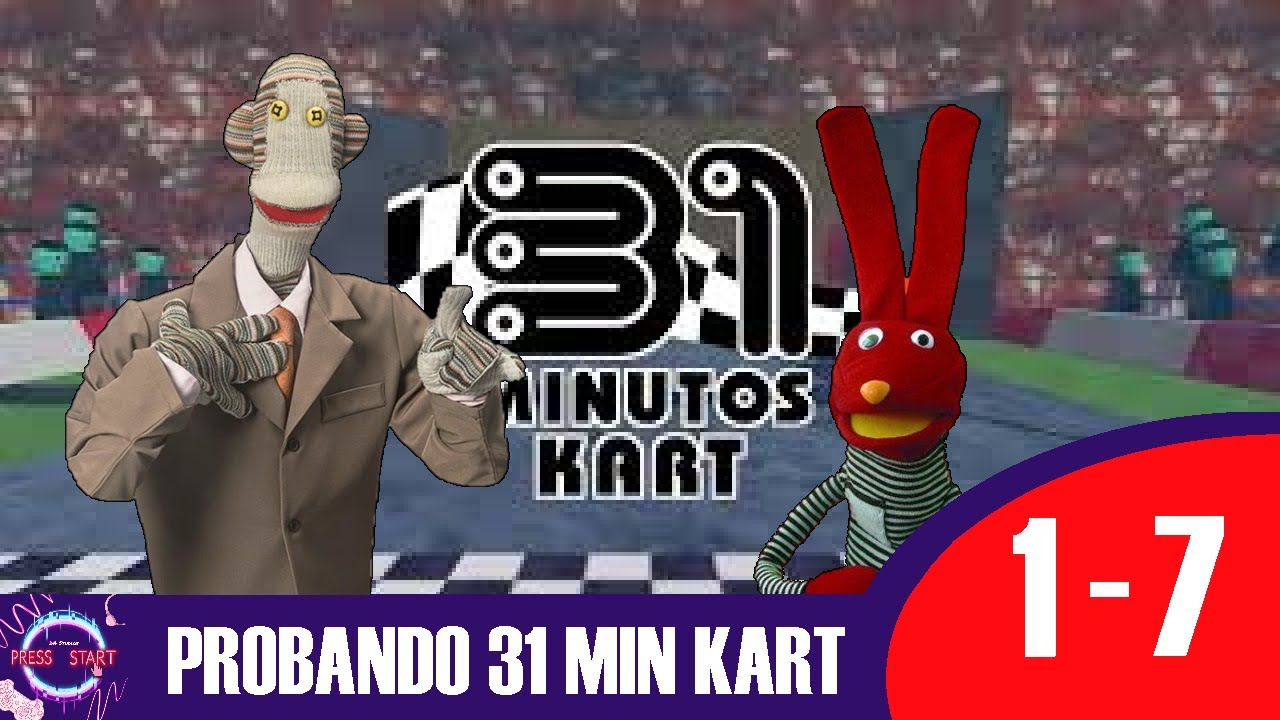 DA Studios I Press Start 01 I 07 Probando 31 Minutos Kart (Las Teclas ...