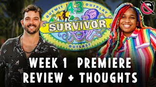 SURVIVOR 43 Premiere - WEEK 1 REVIEW + Thoughts