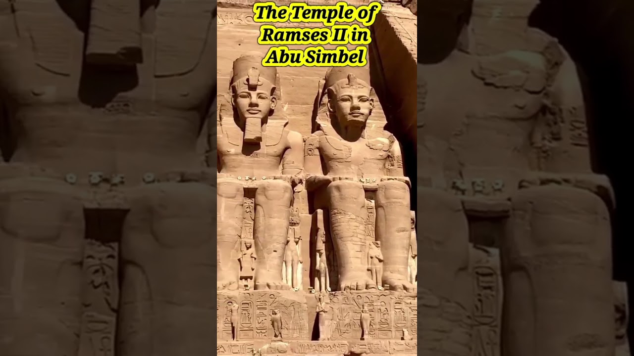The Temple of Ramses II in Abu Simbel | Ancient Egyptian | Muhammad SAWW