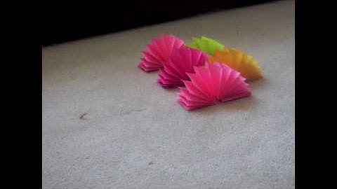 Stop Motion with Sticky Notes.