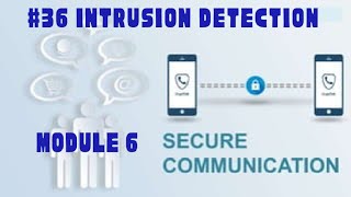 SC Modul 6 Part 2 -  Intrusion detection