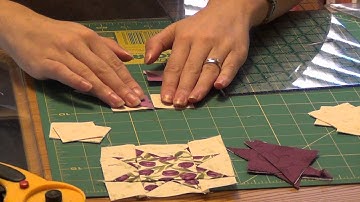 Festive Tulips Block of the Month Block 3