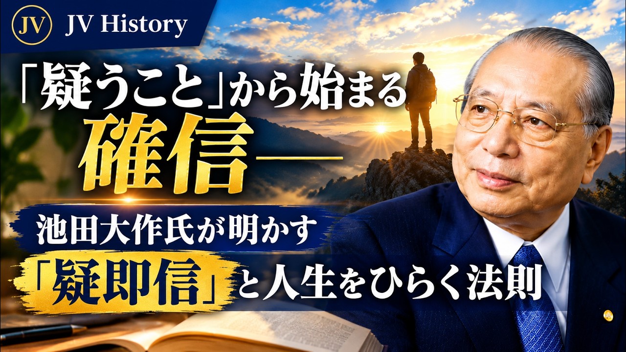 Certainty Born from Doubt: Daisaku Ikeda Reveals the Principle of