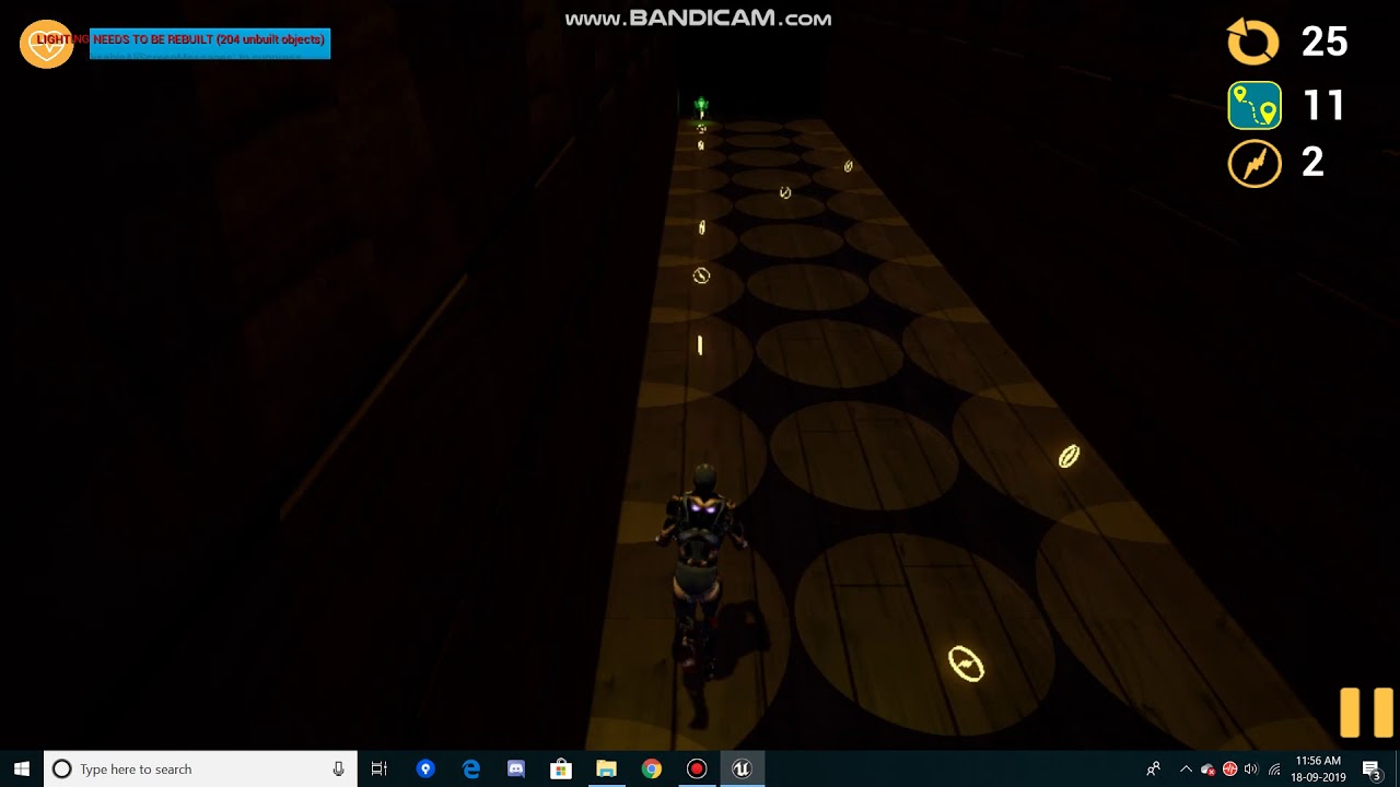 Infinite Runner part 2 using Blueprints in Unreal Engine 4 - YouTube