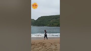 jalan jalan ke pantai pangi kabupaten Blitar