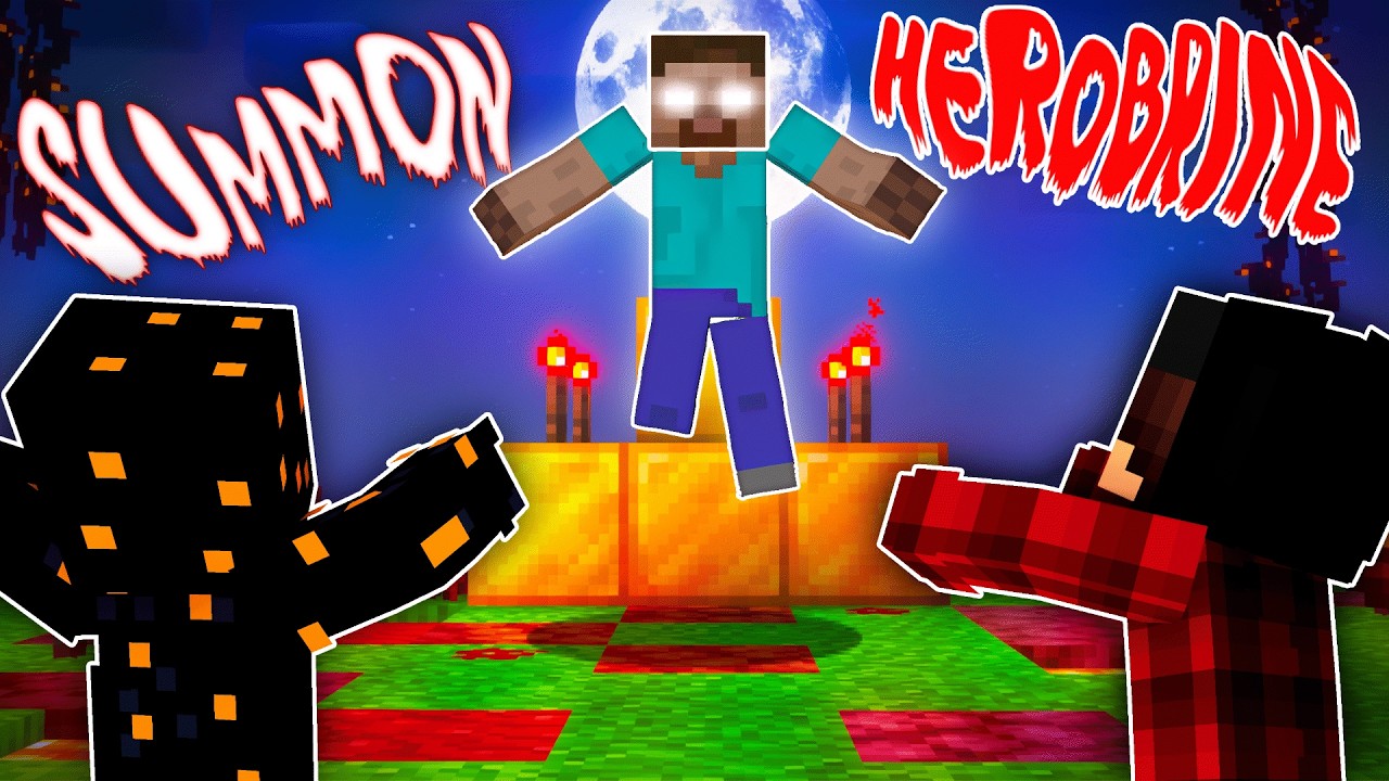 I Secretly SUMMONED HEROBRINE in TROLL SMP! (മലയാളം) - YouTube
