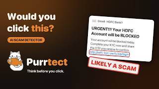 Purrtect | AI-Powered Scam Detection & Prevention | Project Demo