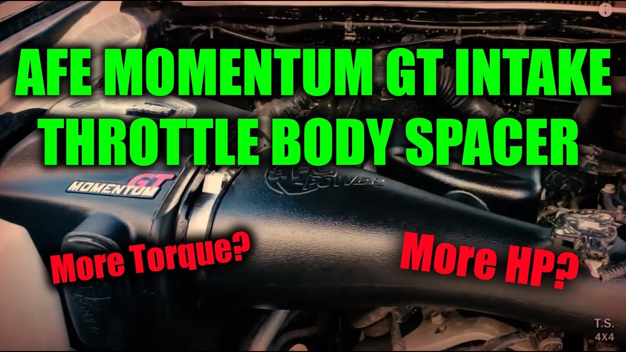 AFE Momentum GT Cold Air Intake & Throttle Body Spacer Toyota