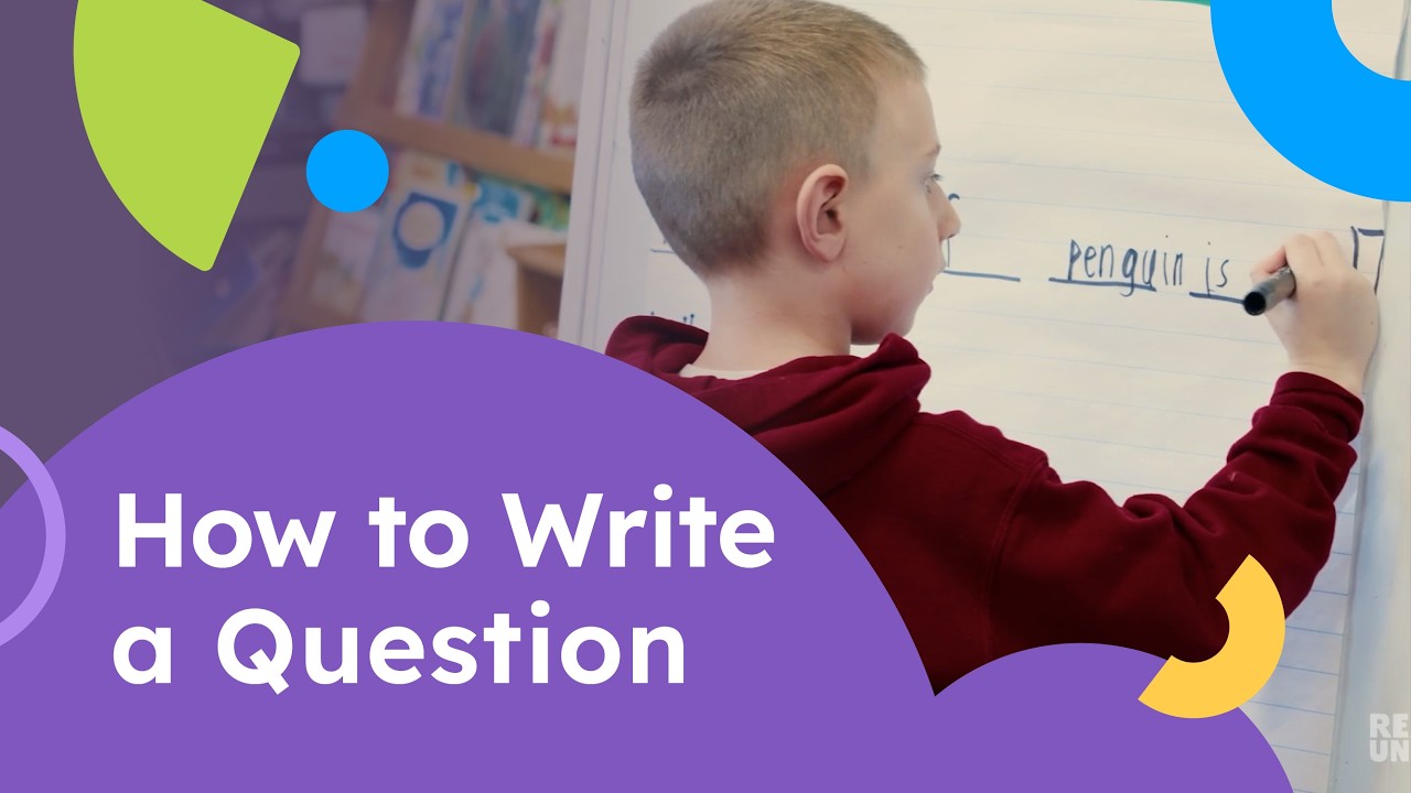 Video thumbnail for How to Write a Question
