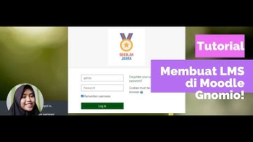 Tutorial Membuat LMS Menggunakan Moodle Gnomio