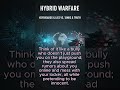 Hybrid Warfare #cybersecurity #geopolitics #ai #modernwarfare #security #nationalsecurity