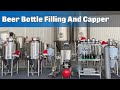 Beer bottle filling and capper  hulk brewtech