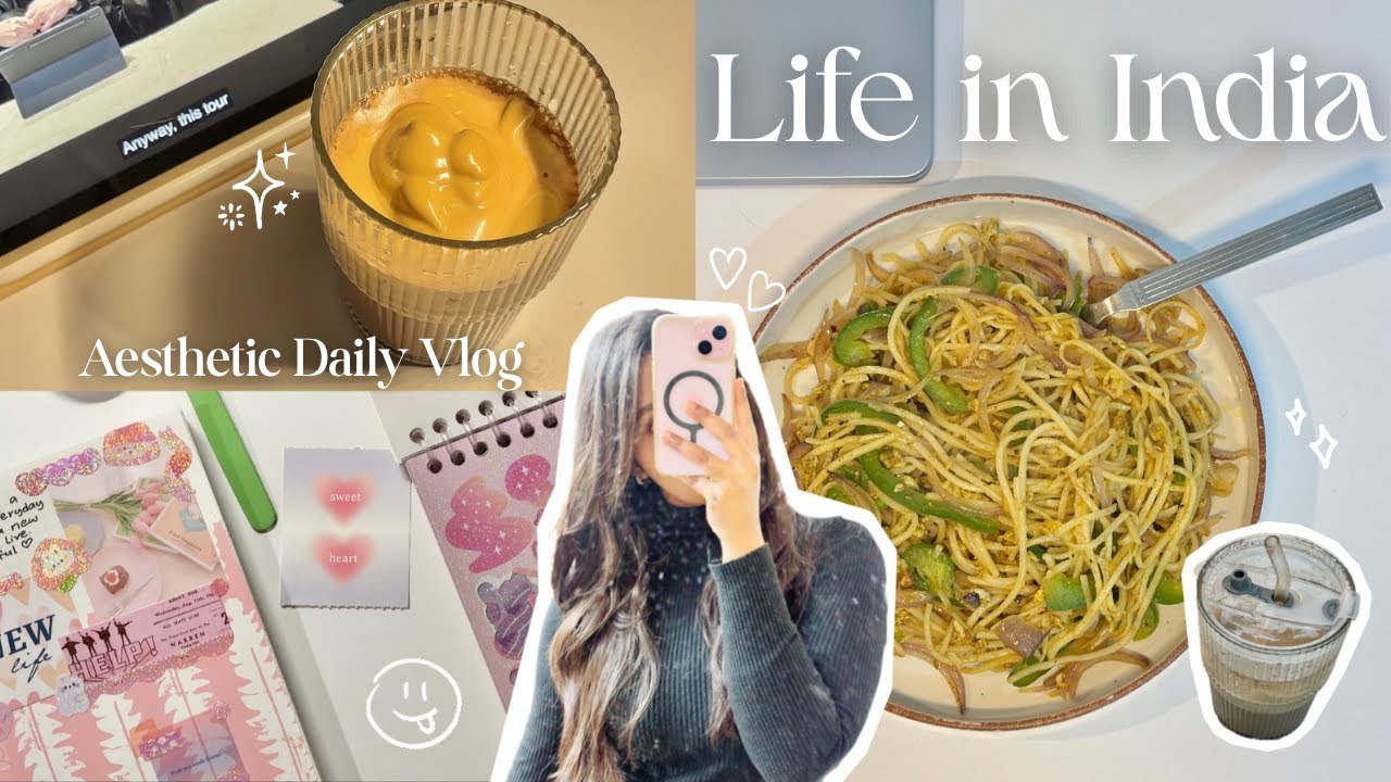 Жизнь в Индии 🇮🇳🎐☁️ | Эстетический ежедневный видеоблог 🍓