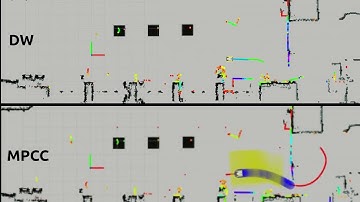 Model Predictive Contouring Control for Collision Avoidance in Unstructured Dynamic Environments