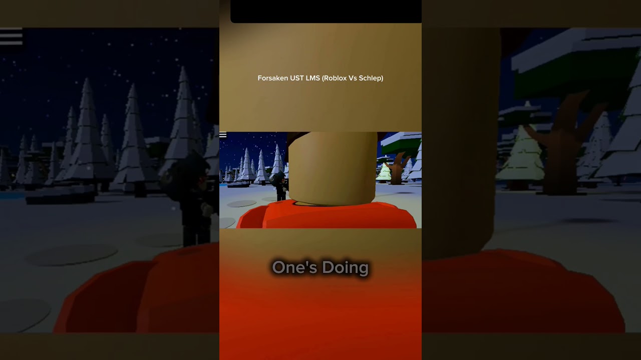 Schlep vs Roblox UST LMS (Song is remixed) 