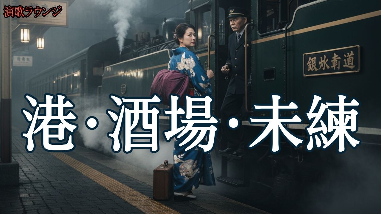 昭和の面影 〜女の情念〜 | 港・酒場・旅・未練 女性ボーカル 演歌 全10曲 | 懐メロ 昭和歌謡 | 演歌ラウンジ vol.155